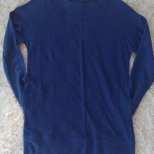 St. John's Bay Women's Navy Crewneck Top